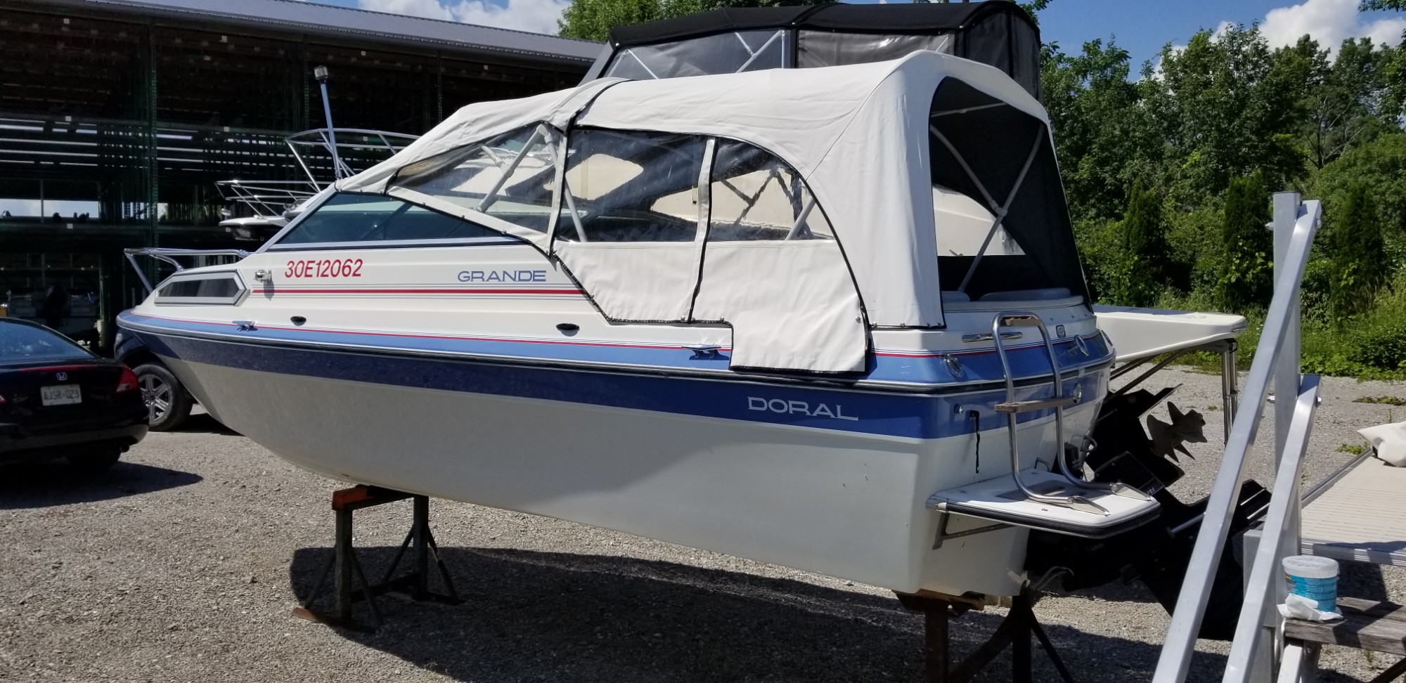 1987 Doral 20 Grande Cuddy Cabin Used Cuddy Cabin Boat for Sale in
