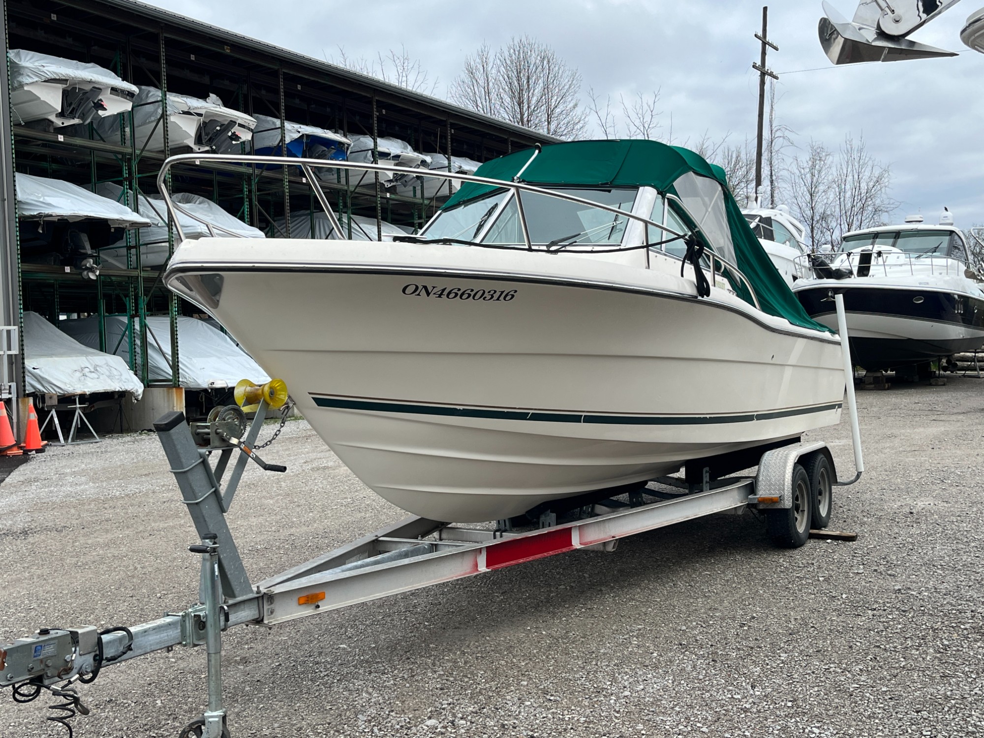 2000 Pursuit 2460 Denali Used Cuddy Cabin Boat for Sale in Orillia